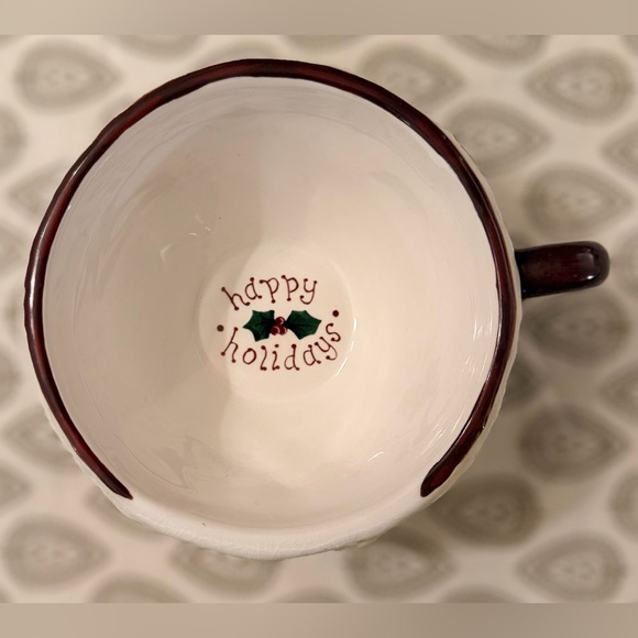 Retro Santa Claus Ceramic Mug - Cocoa Time! ☕️ - Picture 3 of 4